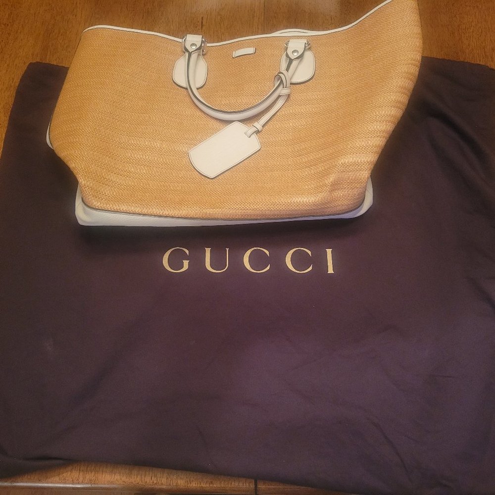 Authentic Gucci Tote Bag with Storage Bag